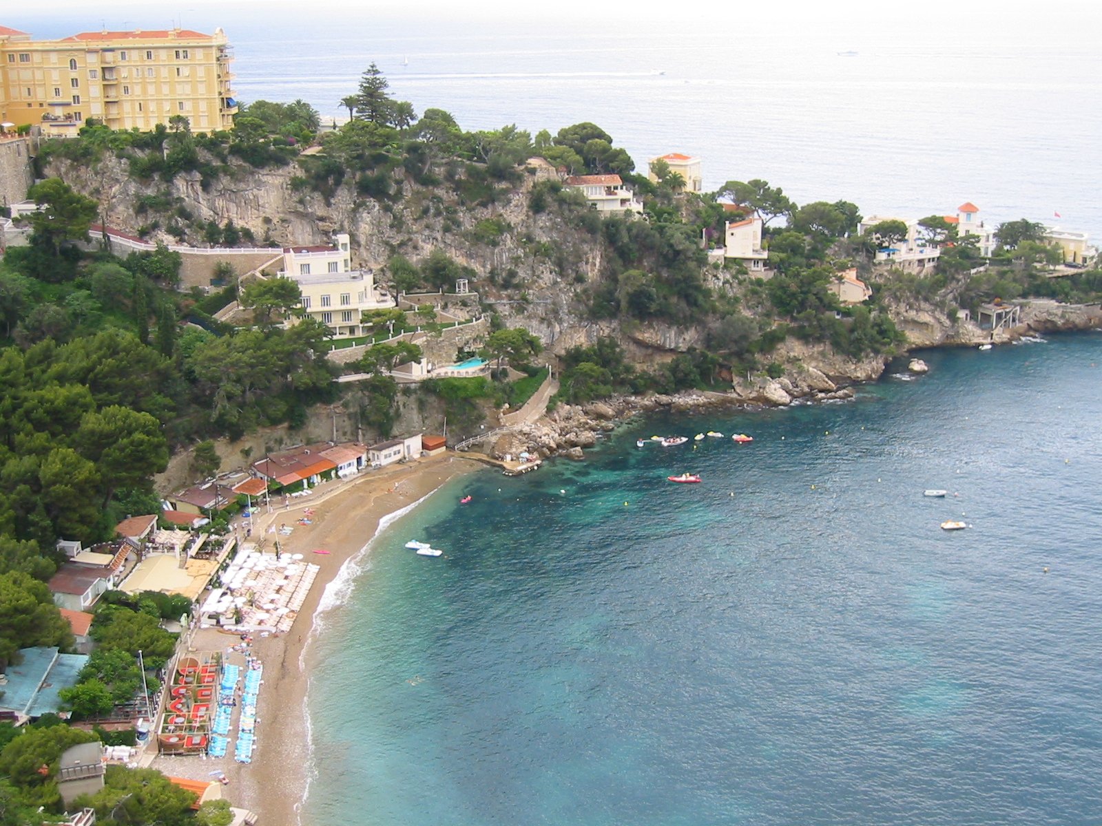 Le littoral de Cap-d’Ail.